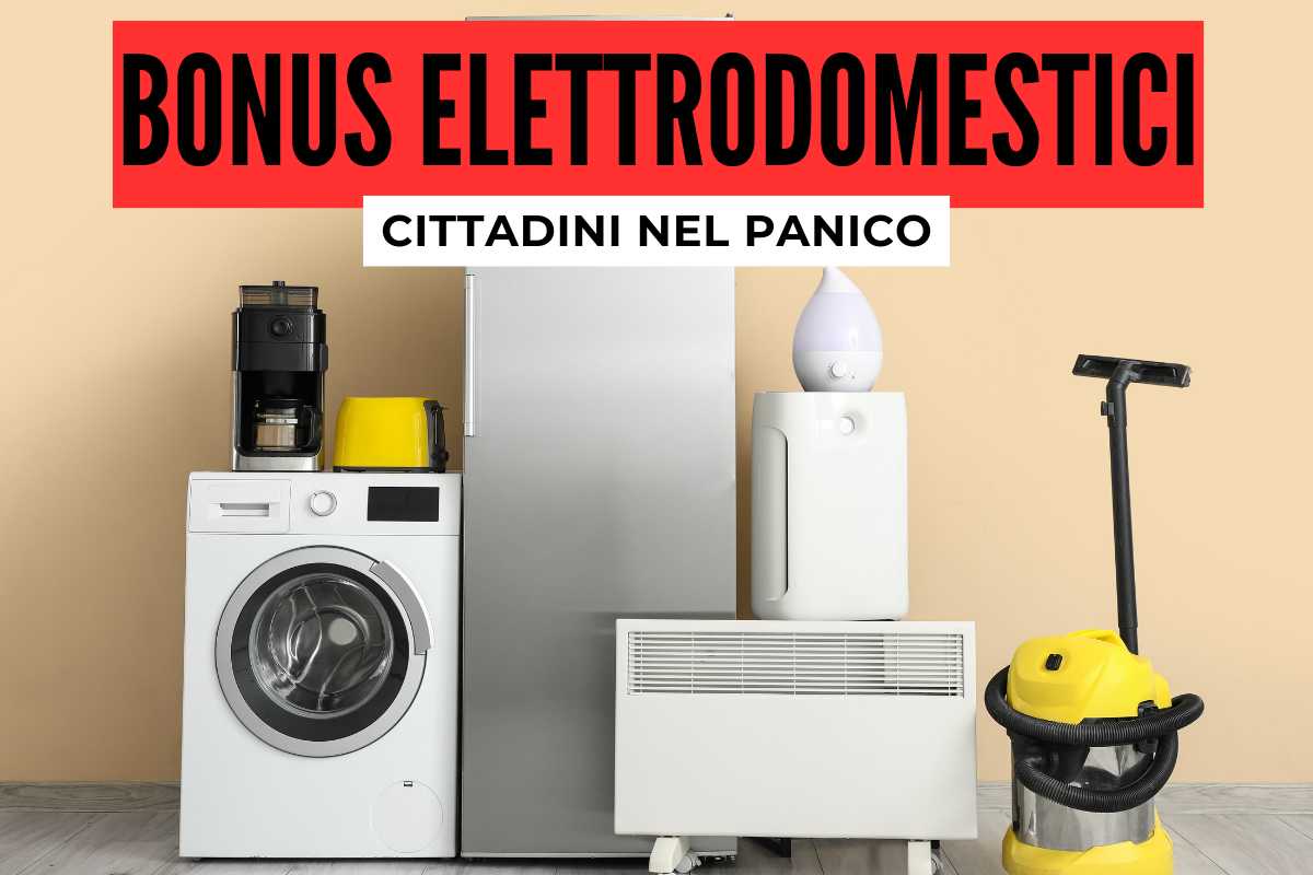 elettrodomestici scritte